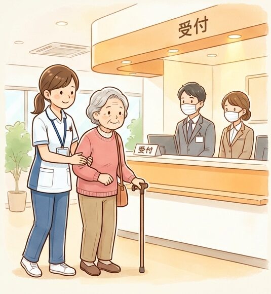 ① 病院の付き添い｜介護相談のアクティブシニア長岡【公式】｜ 介護保険外サービス専門